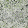 Piper Looms Chantille Global ACN1832 Aloe Machine Washable Area Rug Swatch Image