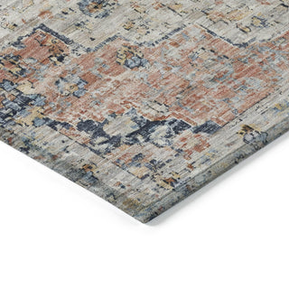 Piper Looms Chantille Global ACN1832 Beige Machine Washable Area Rug Corner Image