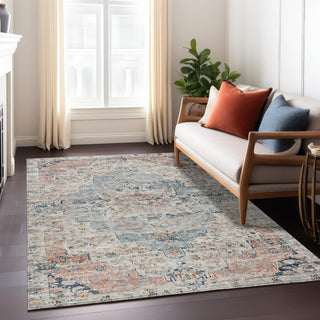 Piper Looms Chantille Global ACN1832 Beige Machine Washable Area Rug Lifestyle Image Feature
