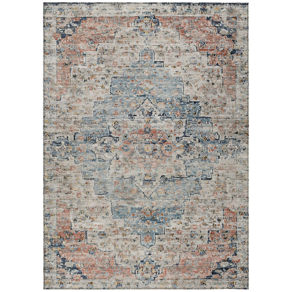 Piper Looms Chantille Global ACN1832 Beige Machine Washable Area Rug main image