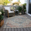 Piper Looms Chantille Global ACN1832 Beige Machine Washable Area Rug Outdoor Lifestyle Image Feature