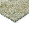 Piper Looms Chantille Global ACN1832 Sage Machine Washable Area Rug Corner Image