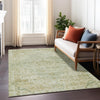 Piper Looms Chantille Global ACN1832 Sage Machine Washable Area Rug Lifestyle Image Feature