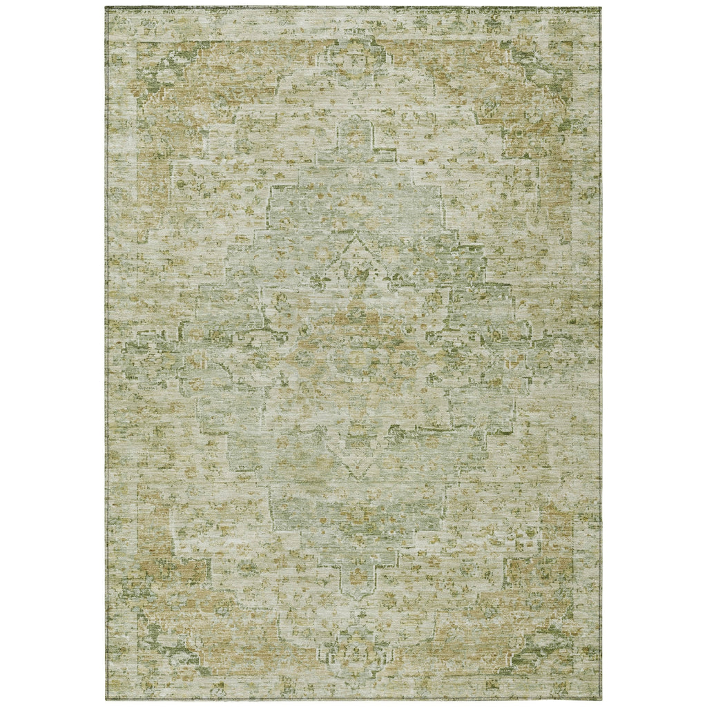 Piper Looms Chantille Global ACN1832 Sage Machine Washable Area Rug main image