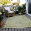 Piper Looms Chantille Global ACN1832 Sage Machine Washable Area Rug Outdoor Lifestyle Image Feature