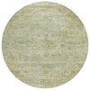 Piper Looms Chantille Global ACN1832 Sage Machine Washable Area Rug Round Main Image