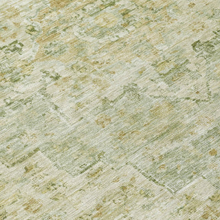 Piper Looms Chantille Global ACN1832 Sage Machine Washable Area Rug Swatch Image