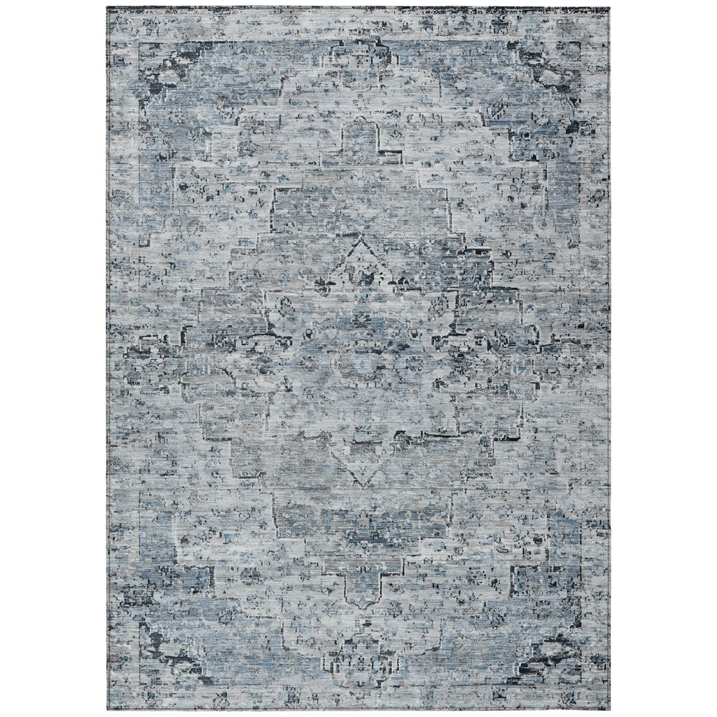 Piper Looms Chantille Global ACN1832 Sky Machine Washable Area Rug main image