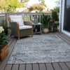 Piper Looms Chantille Global ACN1832 Sky Machine Washable Area Rug Outdoor Lifestyle Image Feature