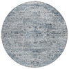 Piper Looms Chantille Global ACN1832 Sky Machine Washable Area Rug Round Main Image