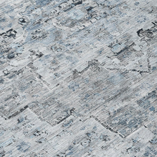 Piper Looms Chantille Global ACN1832 Sky Machine Washable Area Rug Swatch Image