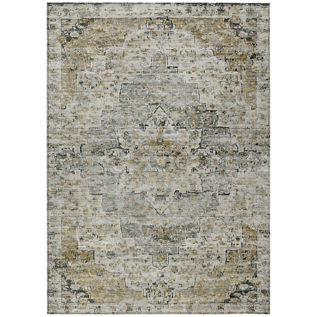 Piper Looms Chantille Global ACN1832 Taupe Machine Washable Area Rug main image