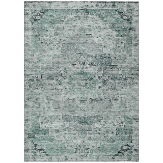 Piper Looms Chantille Global ACN1832 Teal Machine Washable Area Rug main image