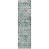 Piper Looms Chantille Global ACN1832 Teal Machine Washable Area Rug Runner Main Image