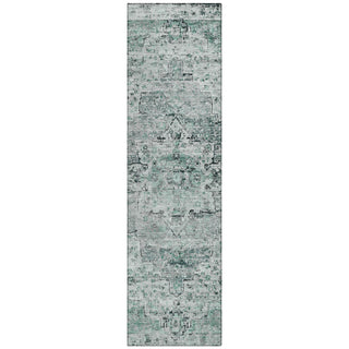 Piper Looms Chantille Global ACN1832 Teal Machine Washable Area Rug Runner Main Image