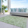 Piper Looms Chantille Damask ACN1833 Aloe Machine Washable Area Rug Outdoor Lifestyle Image Feature