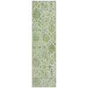 Piper Looms Chantille Damask ACN1833 Aloe Machine Washable Area Rug Runner Main Image