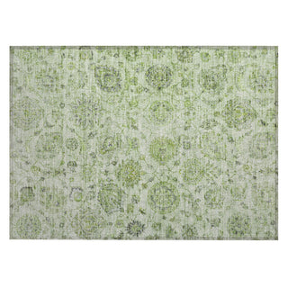 Piper Looms Chantille Damask ACN1833 Aloe Machine Washable Area Rug Scatter Main Image