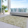 Piper Looms Chantille Damask ACN1833 Beige Machine Washable Area Rug Outdoor Lifestyle Image Feature