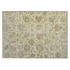 Piper Looms Chantille Damask ACN1833 Beige Machine Washable Area Rug Scatter Main Image