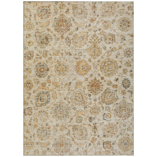 Piper Looms Chantille Damask ACN1833 Linen Machine Washable Area Rug main image