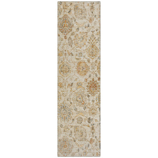 Piper Looms Chantille Damask ACN1833 Linen Machine Washable Area Rug Runner Main Image
