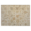 Piper Looms Chantille Damask ACN1833 Linen Machine Washable Area Rug Scatter Main Image