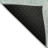 Piper Looms Chantille Damask ACN1833 Turquoise Machine Washable Area Rug Backing Image