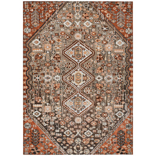 Piper Looms Chantille Aztec ACN1834 Fudge Machine Washable Area Rug main image