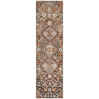 Piper Looms Chantille Aztec ACN1834 Fudge Machine Washable Area Rug Runner Main Image