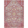 Piper Looms Chantille Aztec ACN1834 Merlot Machine Washable Area Rug main image