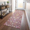 Piper Looms Chantille Aztec ACN1834 Merlot Machine Washable Area Rug Runner Lifestyle Image Feature