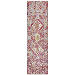 Piper Looms Chantille Aztec ACN1834 Merlot Machine Washable Area Rug Runner Main Image
