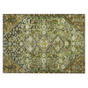 Piper Looms Chantille Aztec ACN1834 Olive Machine Washable Area Rug Scatter Main Image