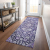 Piper Looms Chantille Aztec ACN1834 Purple Machine Washable Area Rug Runner Lifestyle Image Feature