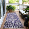 Piper Looms Chantille Aztec ACN1834 Purple Machine Washable Area Rug Runner Outdoor Lifestyle Image Feature