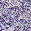 Piper Looms Chantille Aztec ACN1834 Purple Machine Washable Area Rug Swatch Image