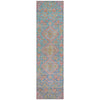 Piper Looms Chantille Aztec ACN1834 Sky Machine Washable Area Rug Runner Main Image
