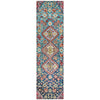 Piper Looms Chantille Aztec ACN1834 Teal Machine Washable Area Rug Runner Main Image