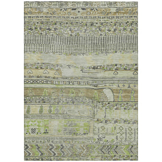 Piper Looms Chantille Stripes ACN1835 Beige Machine Washable Area Rug main image