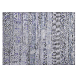 Piper Looms Chantille Stripes ACN1835 Blue Machine Washable Area Rug Scatter Main Image