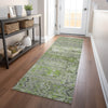 Piper Looms Chantille Stripes ACN1835 Olive Machine Washable Area Rug Runner Lifestyle Image Feature
