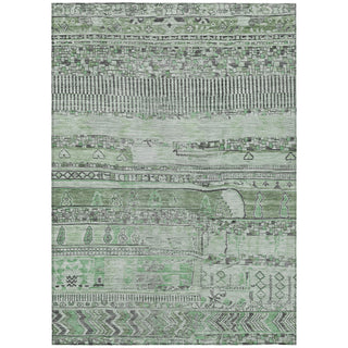 Piper Looms Chantille Stripes ACN1835 Sage Machine Washable Area Rug main image