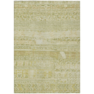 Piper Looms Chantille Stripes ACN1835 Tan Machine Washable Area Rug main image
