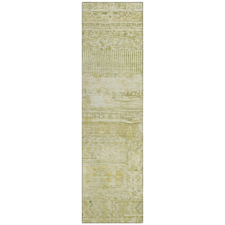 Piper Looms Chantille Stripes ACN1835 Tan Machine Washable Area Rug Runner Main Image