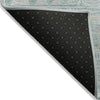 Piper Looms Chantille Stripes ACN1835 Teal Machine Washable Area Rug Backing Image