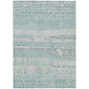 Piper Looms Chantille Stripes ACN1835 Teal Machine Washable Area Rug main image