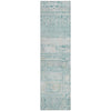 Piper Looms Chantille Stripes ACN1835 Teal Machine Washable Area Rug Runner Main Image