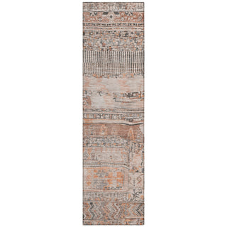 Piper Looms Chantille Stripes ACN1835 Terracotta Machine Washable Area Rug Runner Main Image