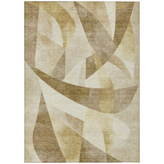 Piper Looms Chantille Swirls ACN1836 Brown Machine Washable Area Rug main image